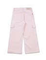 U.S. Polo Assn. Kids Girls Wide Leg Fit Cargo Jeans