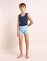 USPA Innerwear Boys Cotton Spandex Solid Trunks - Pack Of 3