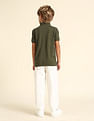 U.S. Polo Assn. Kids Boys Solid Regular Fit Polo Shirt
