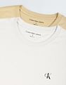 Calvin Klein Jeans Sustainable Solid T-Shirt - Pack Of 2
