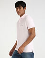 Tommy Hilfiger Solid Slim-Fit Cotton Polo Shirt