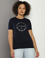 Tommy Hilfiger Pure Cotton Brand Print T-Shirt
