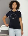 Tommy Hilfiger Pure Cotton Brand Print T-Shirt