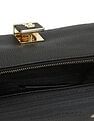 Tommy Hilfiger Solid Black Pu Sling Bag