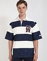 Tommy Hilfiger Striped Regular-Fit Cotton Polo Shirt