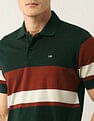 Arrow Sport Colourblocked Regular Fit Polo Shirt