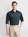 Arrow Check Patterned Dobby Shirt