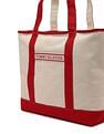 Tommy Hilfiger Colorblock Red Cotton Handbags