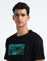 Flying Machine Crew Neck Brand Print T-Shirt