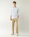 Arrow Sport Slim Fit Vertical Striped Shirt