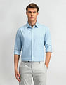 Arrow Textured Manhattan Slim Fit Shirt