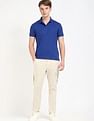 Tommy Hilfiger Solid Regular-Fit Cotton Polo Shirt