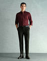 Arrow Newyork Slim Fit Smart Satin Shirt