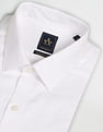 Arrow Self Design Manhattan Slim Fit Shirt