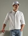 Tommy Hilfiger Solid Regular Fit Cotton Shirt