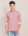 U.S. Polo Assn. Micro Print Tailored Fit Shirt