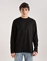 Calvin Klein Jeans Solid Relaxed-Fit Cotton T-Shirt