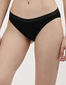 Calvin Klein Underwear Solid Mid Rise Hipsters - Pack Of 3