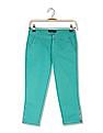U.S. Polo Assn. Women Zipper Hem Capri Trousers