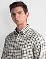 Arrow Sport Tartan Checked Manhattan Slim Shirt
