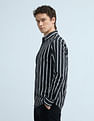 Flying Machine Vertical Stripe Slim Fit Shirt