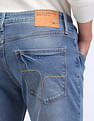 Flying Machine Freddie Slim Straight Mid Rise Jeans