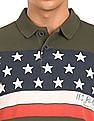 U.S. Polo Assn. Denim Co. Cotton Graphic Print Polo Shirt