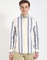 Tommy Hilfiger Striped Relaxed-Fit Oxford Shirt