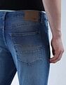 Flying Machine Mankle Relaxed Tapered Fit Flex Knit Jeans