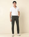U.S. Polo Assn. Austin Slim Fit Solid Trousers