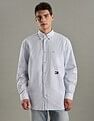 Tommy Hilfiger Striped Regular-Fit Cotton Shirt