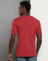 Calvin Klein Monogram Print Cotton Stretch T-Shirt
