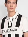 U.S. Polo Assn. Denim Co. Iconic Vertical Stripe Polo Shirt