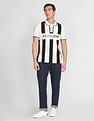 U.S. Polo Assn. Denim Co. Iconic Vertical Stripe Polo Shirt