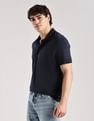 Calvin Klein Jeans Solid Regular-Fit Lyocell Polo T-Shirt