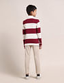 U.S. Polo Assn. Kids Boys Horizontal Striped Polo Shirt