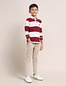 U.S. Polo Assn. Kids Boys Horizontal Striped Polo Shirt