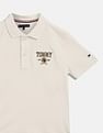 Tommy Hilfiger Kids Boys Logo Regular-Fit Cotton Polo T-Shirt
