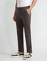 Arrow Sports Mid Rise Smart Flex Trousers