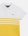 Tommy Hilfiger Kids Boys Colorblock Regular-Fit Cotton Polo T-Shirt