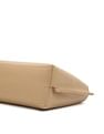 Tommy Hilfiger Solid Khaki Pu Handbags