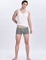 Calvin Klein Underwear Low Rise Solid Grey Trunks
