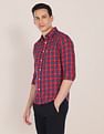 U.S. Polo Assn. Premium Cotton Checked Casual Shirt