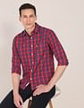 U.S. Polo Assn. Premium Cotton Checked Casual Shirt