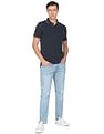 Arrow Sports Solid Cotton Polo Shirt
