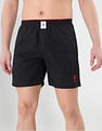 USPA Innerwear Pure Cotton Brushed Elastic I108 Boxers - Pack Of 1