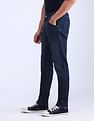 Flying Machine Slash Slim Tapered Washed Jeans