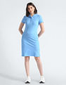 Tommy Hilfiger Solid Polo Dress