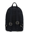 Tommy Hilfiger Solid Blue Nylon Backpack