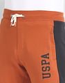 U.S. Polo Assn. Denim Co. Mid Rise Drawstring Waist Track Pants